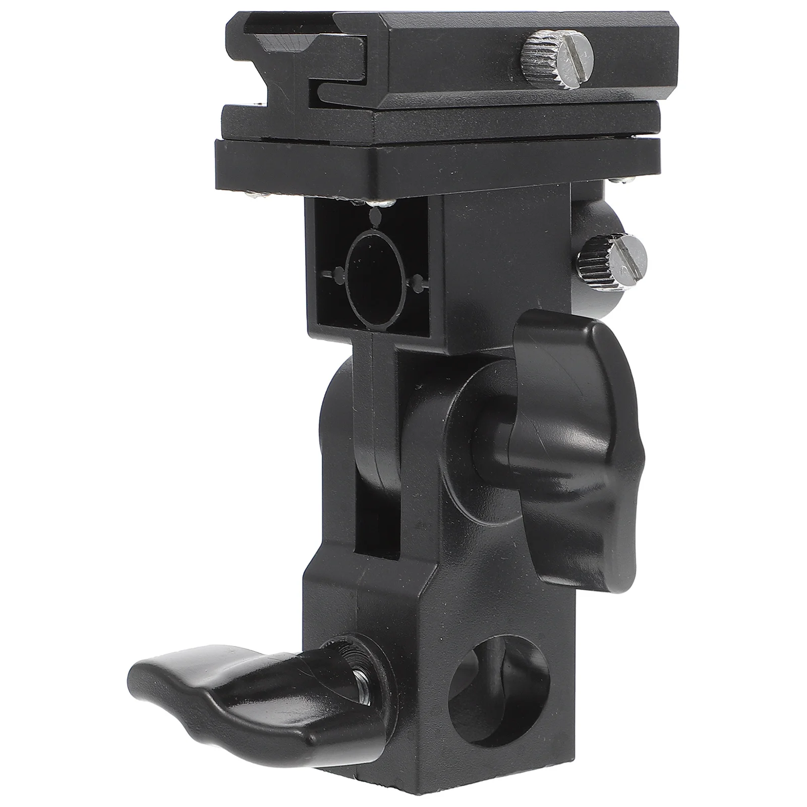 

Adjustable B-Type Flash Lamp Holder Light Stand Adapter Photography Flash Bracket Umbrella Swivel Holder Reflector Clamp