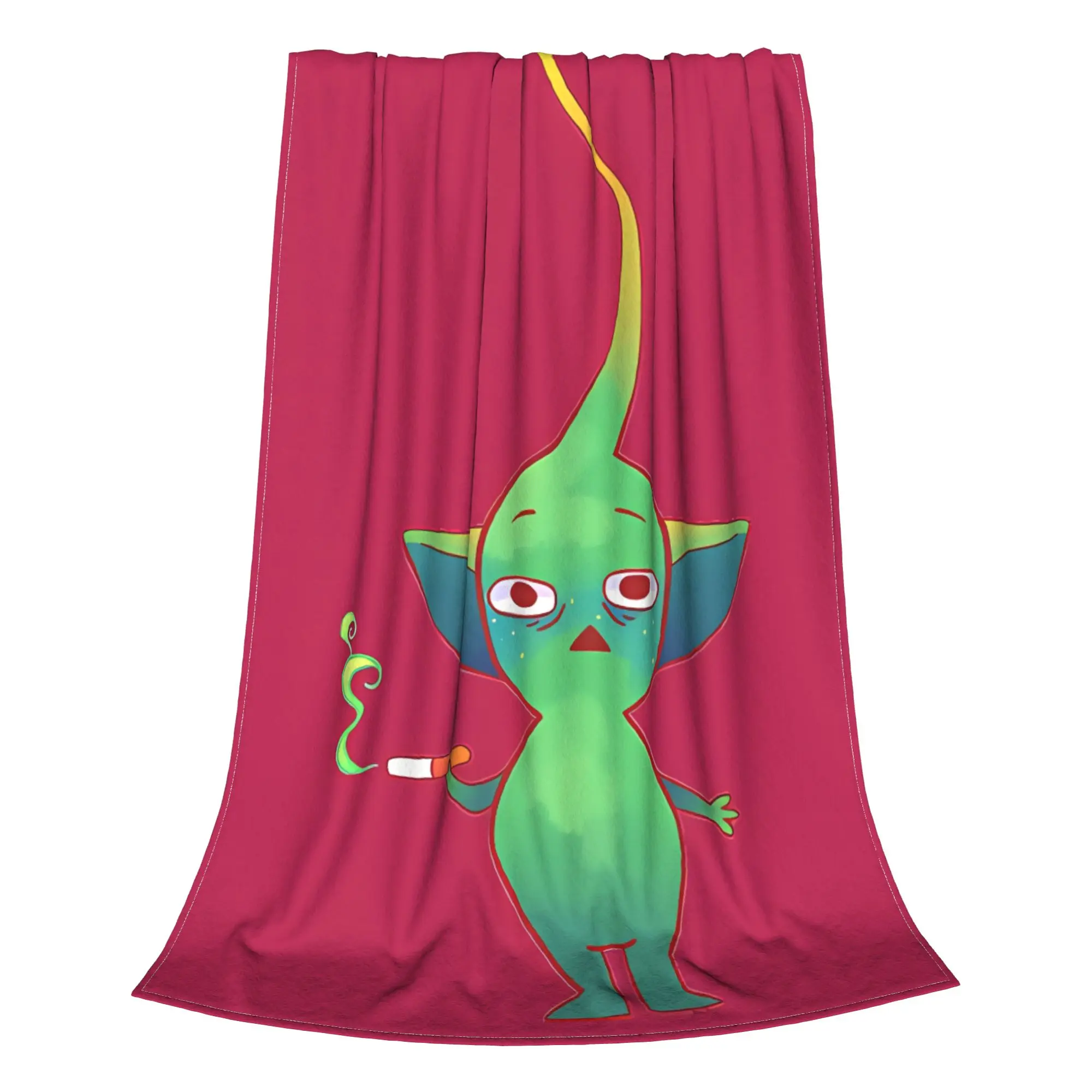 1PC Bixin Pikmin Home Room Decorations Winter Blankets For Adults Bedding Home Interior Sofa Knee