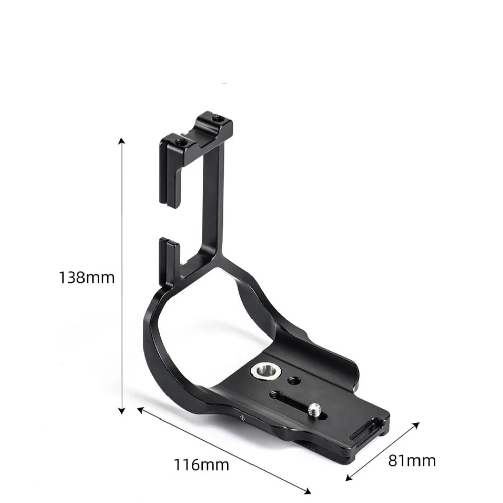 SUNWAYFOTO Custom L-bracket for Canon EOS R5/R6,with battery grip BG-R10 Arca RRS compatible PCL-R5G