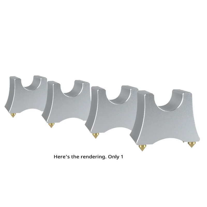 A93P Hi-Fi Audio Kabel Unterstützung Stehen Vibration-Isolating Rack Halterung Halter Trailing Pad Multi-Funktion Für Stoßdämpfer