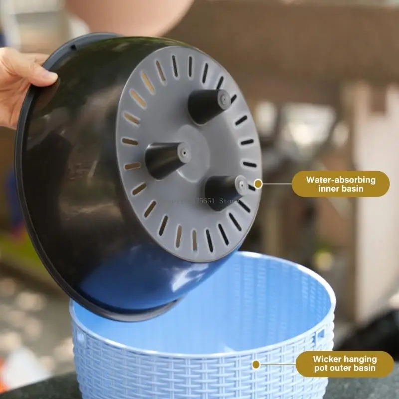 

Современная вертикальная садовая корзина, подвесной горшок для цветов для различных растений, домашнего использования