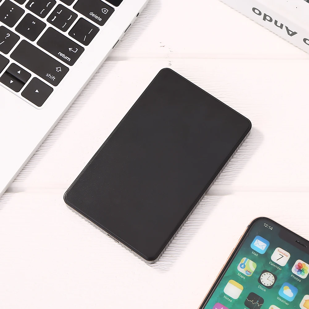 

USB3.1 HDD Box with USB3.0 To Type-C Cable 2.5in Mobile Hard Disk Box Driver-free LED Indicator for SATA 1/2/3 HDD Or SSD