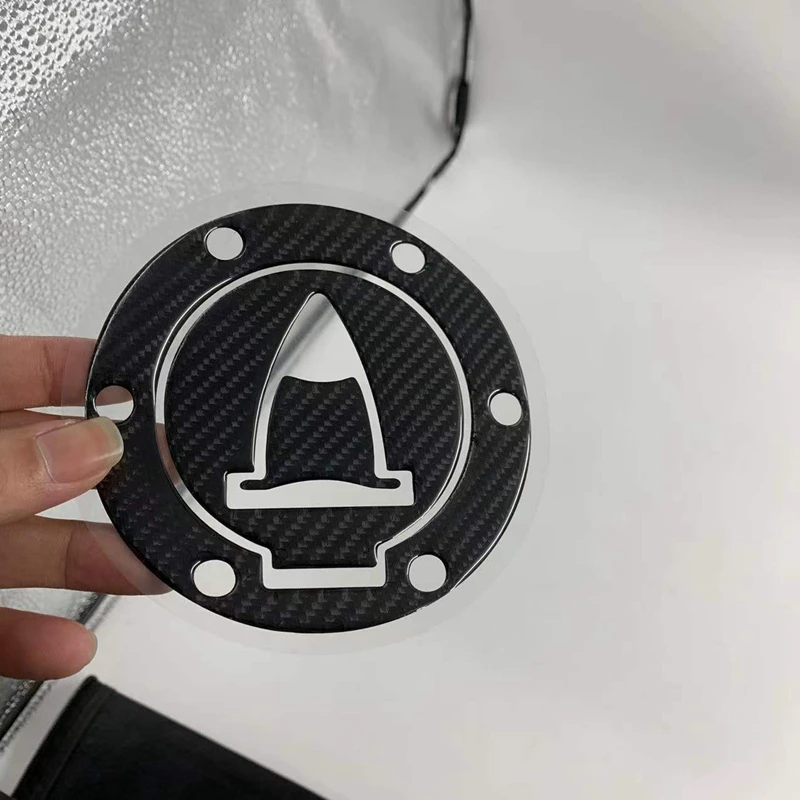 KTM Carbon Fiber Gas Cap Sticker - usage example