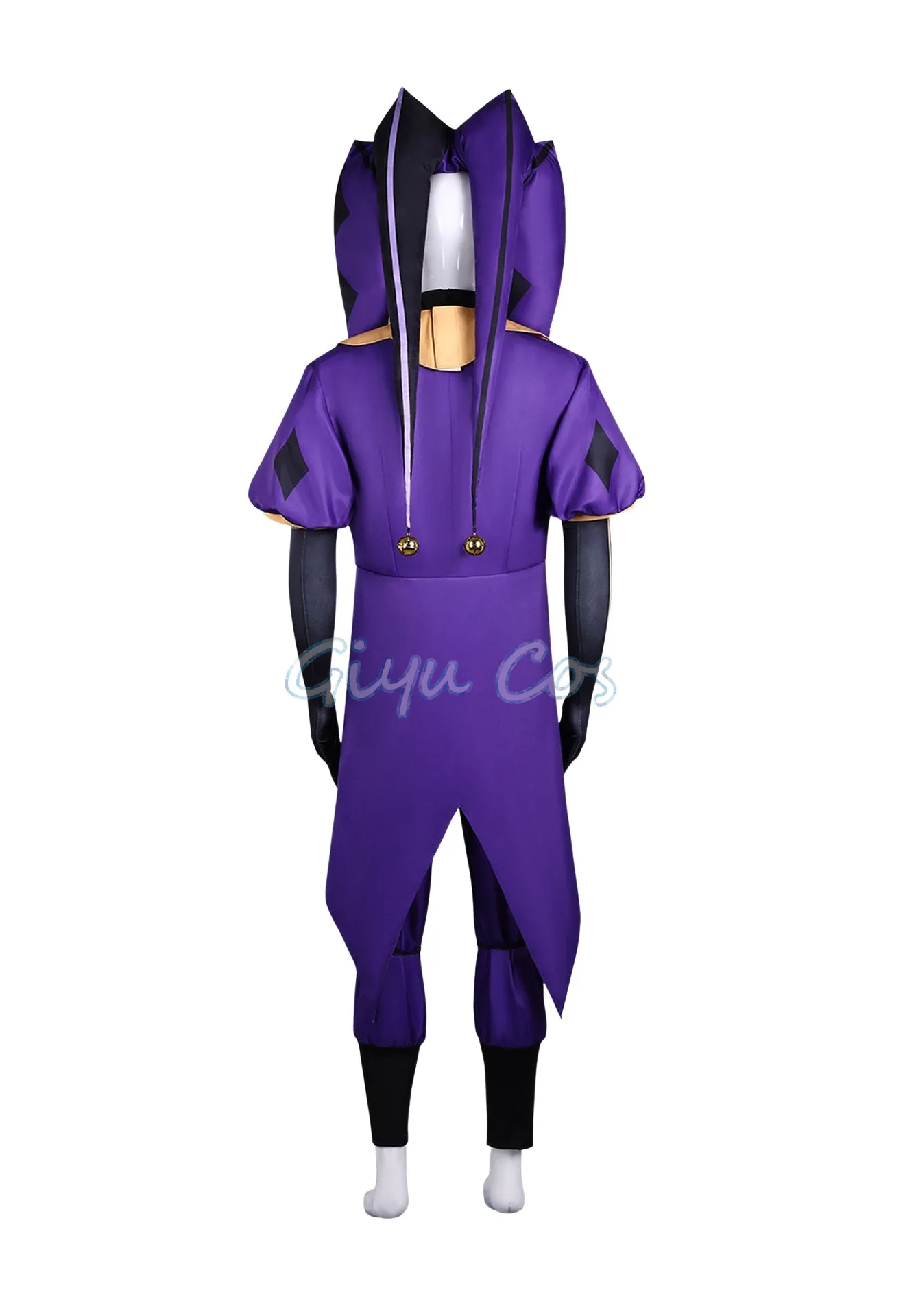 The Freak Circus Harlequin Pierrot Jester Cosplay Costume Full Set Carnival Uniform Halloween Party Masquerade Women Game - Image 5
