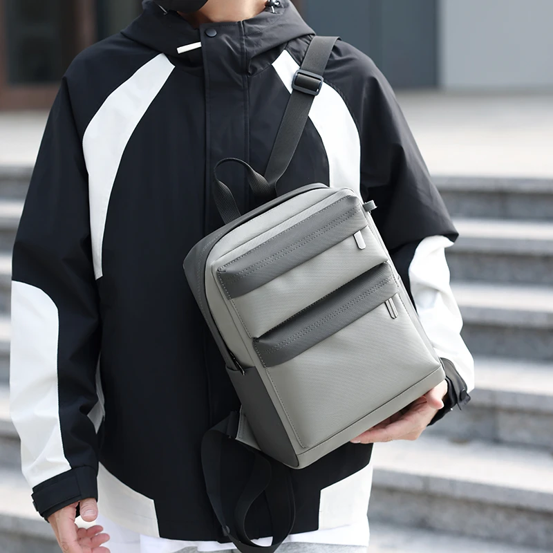 Модный мужской нейлоновый тканевый простой и модный рюкзак mochila mochila masculina рюкзак sac à dos homme школьная сумка рюкзак