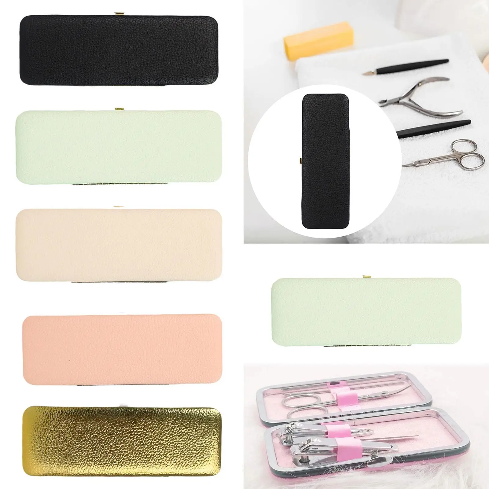 Boîte de rangement d'outils de cils, boîte de rangement de pincettes pour la famille, enseignement de la beauté, coiffeuse professionnelle et pour débutants, Salon