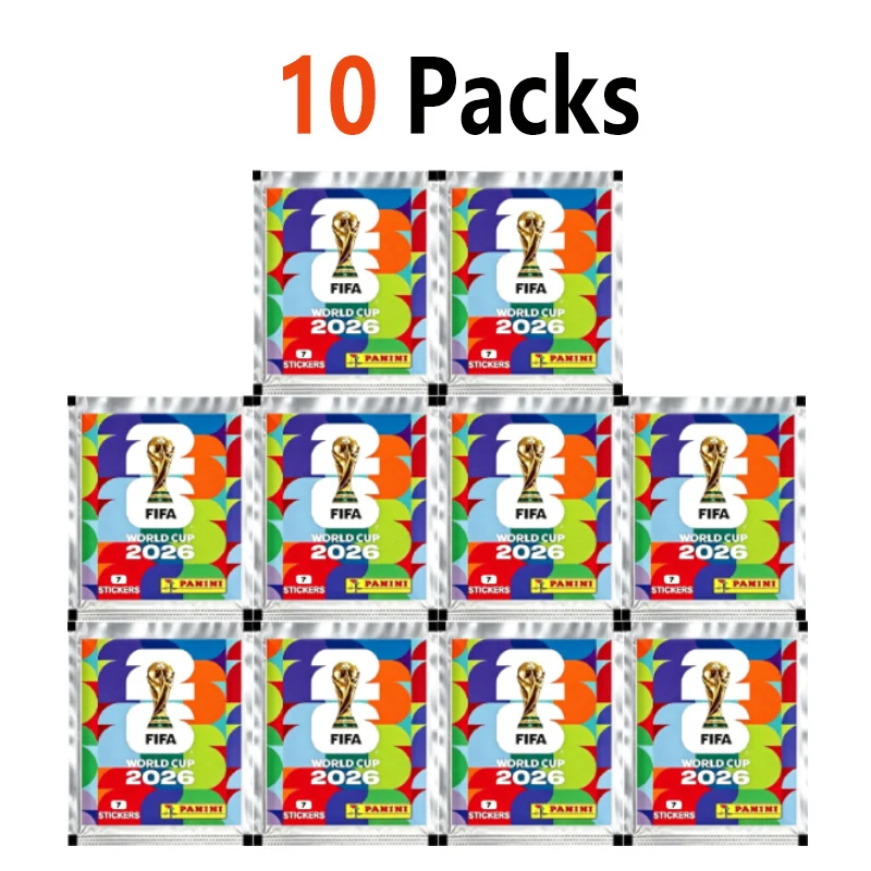 2026 Weltmeisterschaft Panini Sammel-Fußballsticker Zufällige Blindpackungen Sportfan-Sammlersticker Komplettes Sammlerset