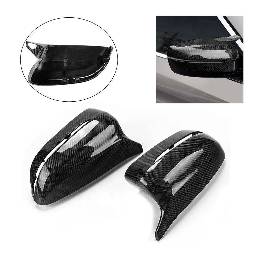 

For BMW 3 4 5 7 8 Series G20 G21 G22 G11 G12 G30 G38 Real Carbon Fiber Rearview Side Door Wing Mirror Cover Cap Replacment Trim