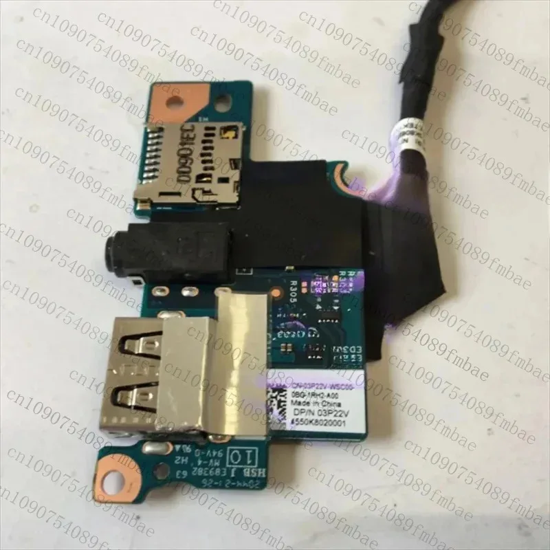 

test Original FOR Dell Inspiron Vostro Achievement 13 5301 V5301 USB Board Audio Board Interface 03P22V 3P22V 19A68-1 M47W7