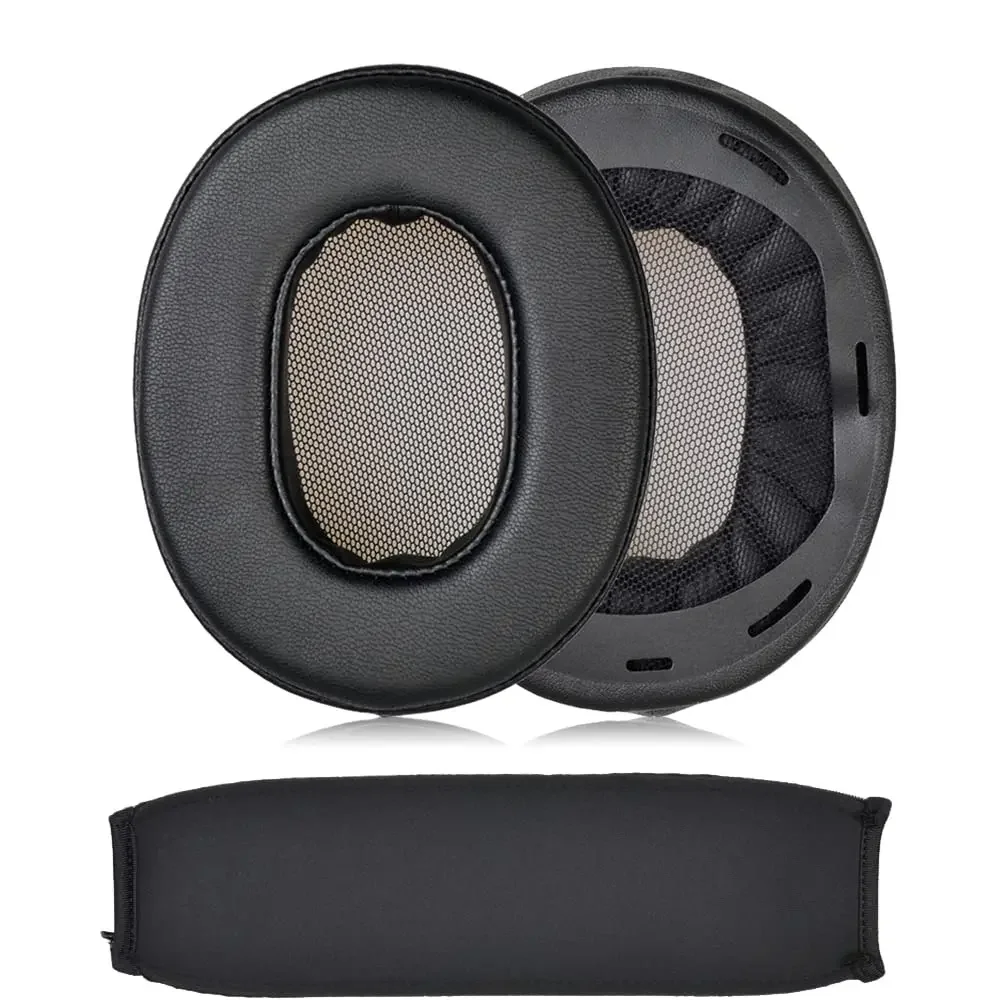 High quality Earpads and Headband Cover Replacement Suitable for Sony MDR-1A, MDR-1ADAC Cushion Pads Professional Headphones