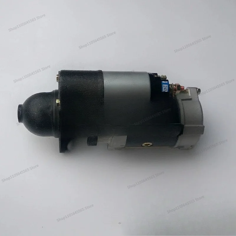For QDJ2636A high power deceleration starter, starter motor 24V 11 teeth 485 490 diesel engine accessories