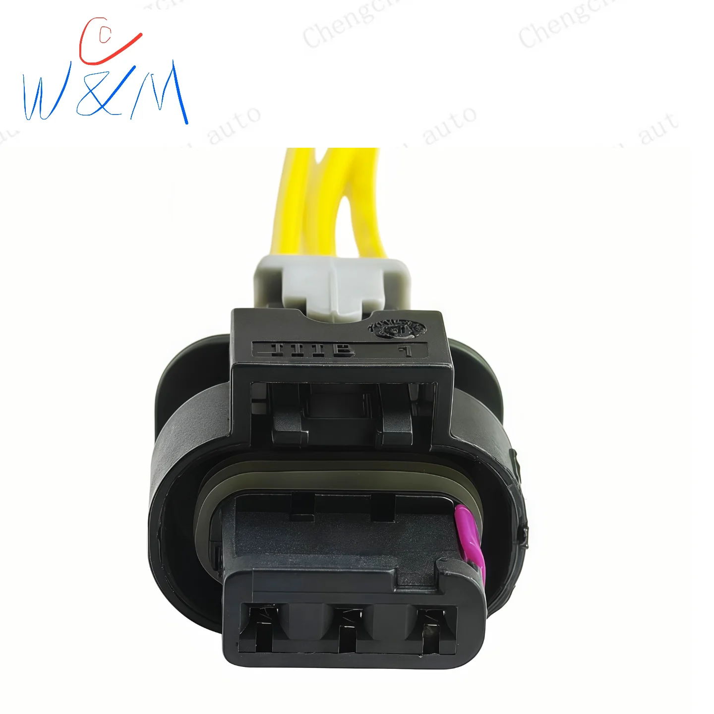 3Pin Waterproof Connector 1718653-1 4F0973703A For VW Audi 1488991-6 805-121-523 Tesla Model3 Parking Crankshaft Cam Sensor Plug