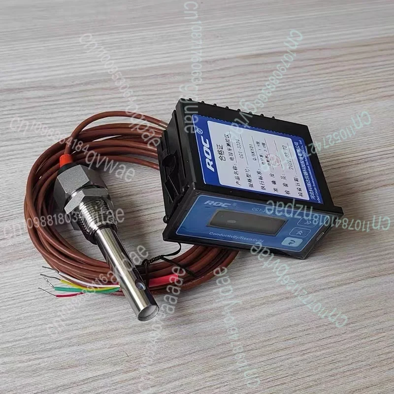 جهاز اختبار المياه السائلة ROC عبر الإنترنت 3300 CCT-3320 مقياس التوصيل الكهربائي شاشة معدنية 1.0 قطب كهربائي