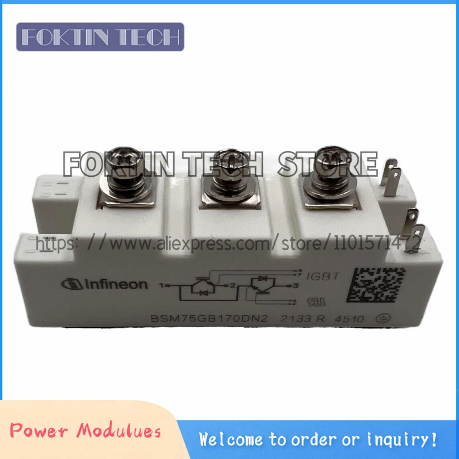 Модуль IGBT BSM75GB170DN2