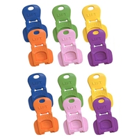 12Pcs Beverage Soda Protector Can Opener Color Coded Drink Shield Color Coded Drink Shield And Soda Protector Drink Shield