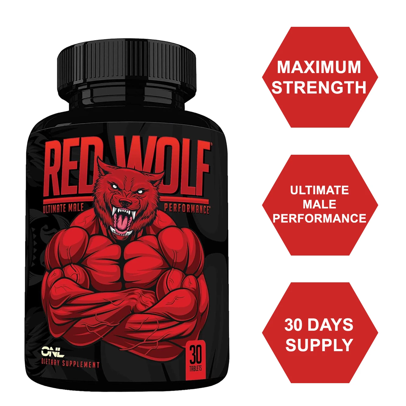 

Men's Supplement for High Potency Endurance, Muscle Growth, Energy & Strength