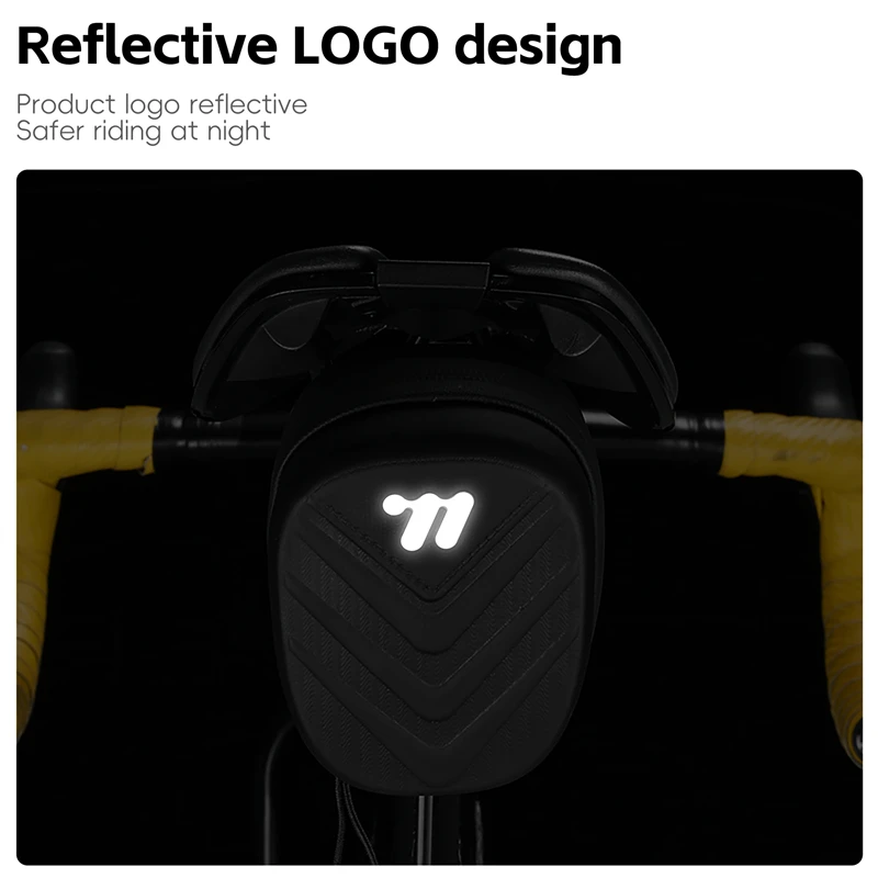 Waterproof Bike Tail Bag Hard Shell Quick Release MTB Road Bicycle Saddle Bag Tool Storage Cycling Accessories - Image 5