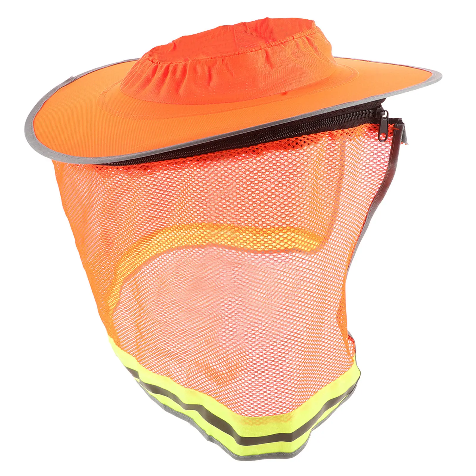 

Hard Hat Sun Shade Full Brim with Neck Cover Uv Protection Breathable Construction Safety Visor for Outdoor Work Sunproof