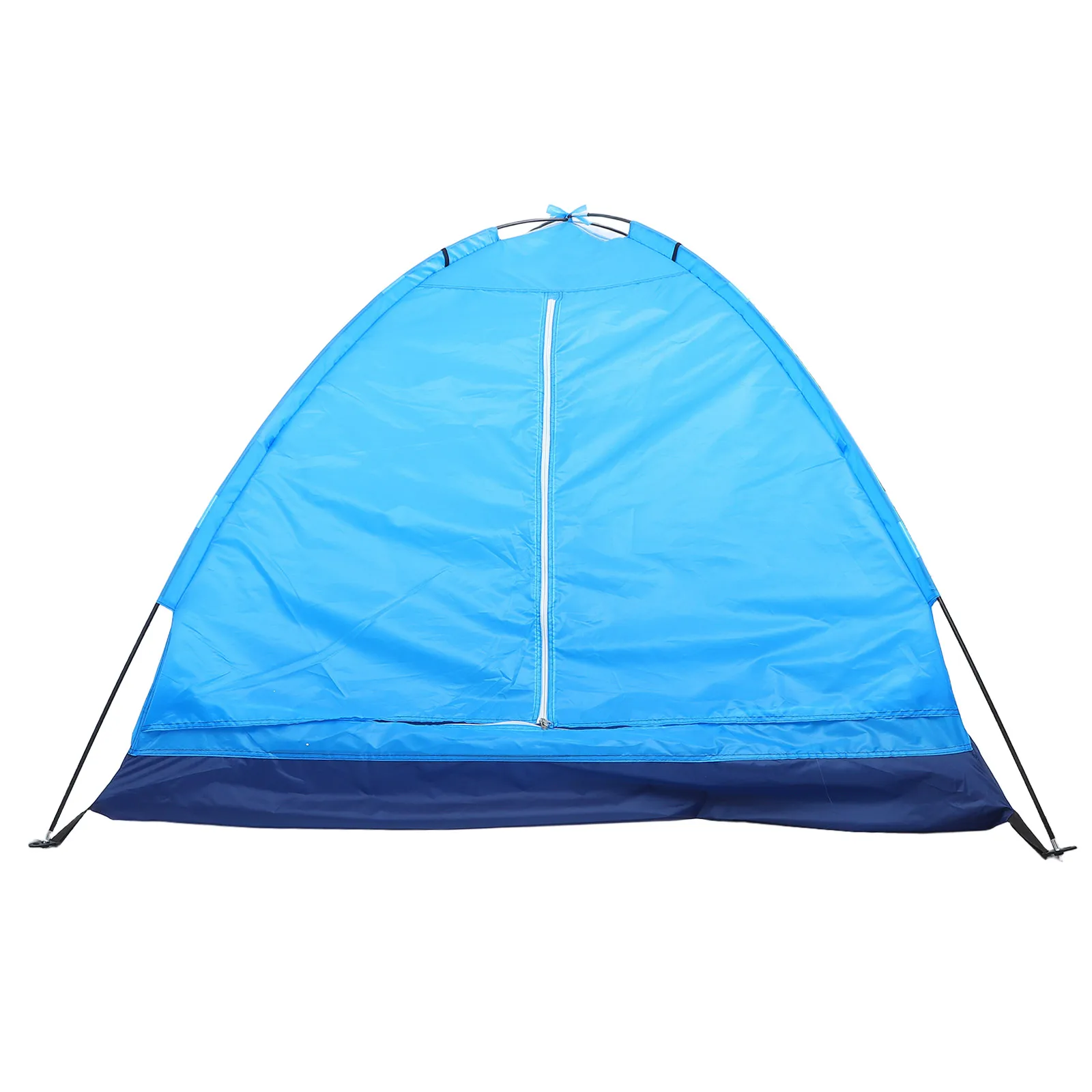 

Waterproof Windproof Two Person Tent Single Layer Camping Shelter For Beach Park Outdoor Activities Lightweight Portable Tent