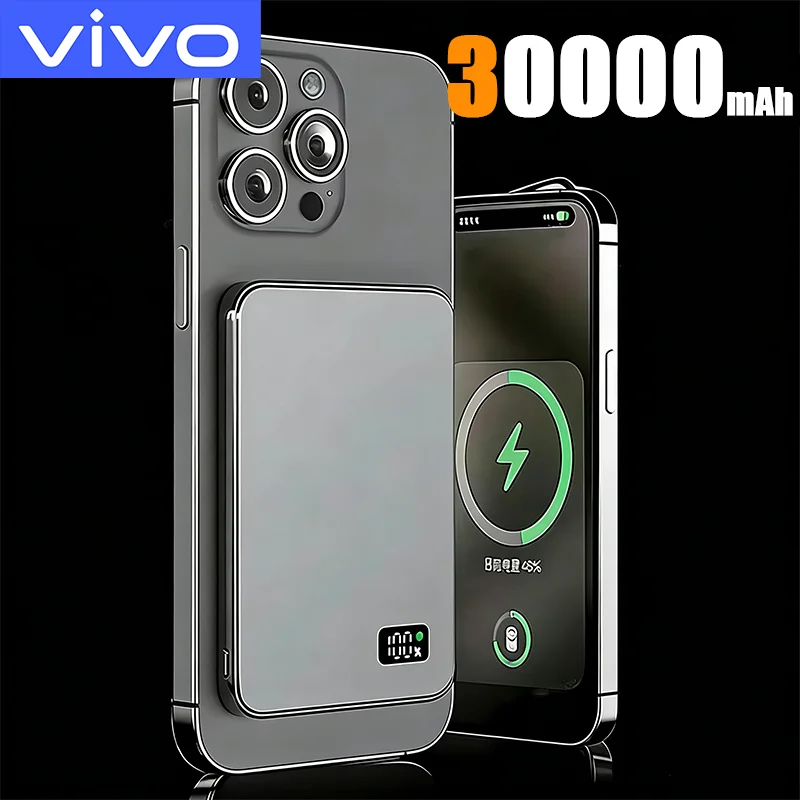 Xiaomi 10000mAh dunne magnetische draadloze powerbank PD25W snel opladen draagbare externe batterij voor Magsafe voor iPhone Samsung