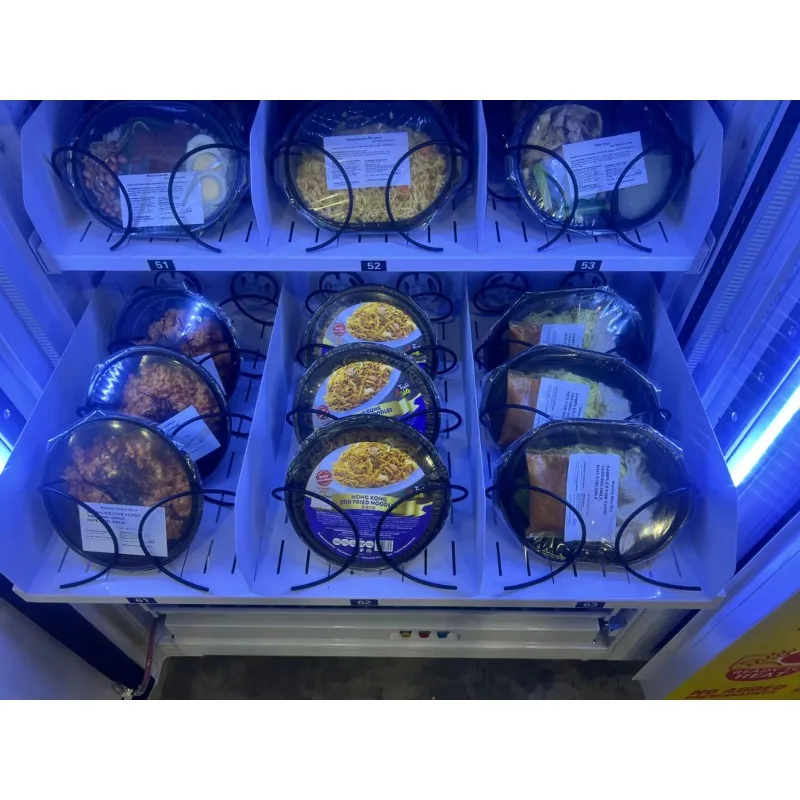 맞춤형 공항역 온열 도시락 자판기 (전자레인지 포함)