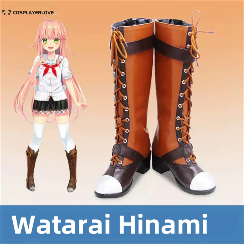 

Nukitashi THE ANIMATION Watarai Hinami Halloween Shoes boots custom Made For you