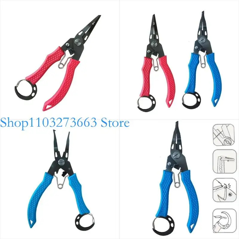 

R6FE Fishing Mouth Clamp Fish Gripper Tool Multifunctional Fishing Pliers for Anglers