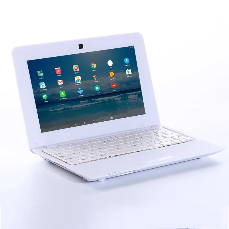 Laptop Android 6.0 ☛Full HD Netbook Mini Populer 10.1 Inci Memori Massa Komputer Gaming 1GB + 8GB dengan CPU Laptop PC Murah A33