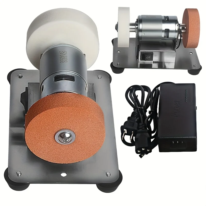 

Double Grinder Machine Artifact Table Grinder Motor Micro Coarse And Fine Polishing Electric Grinding Wheel Grindig Stone