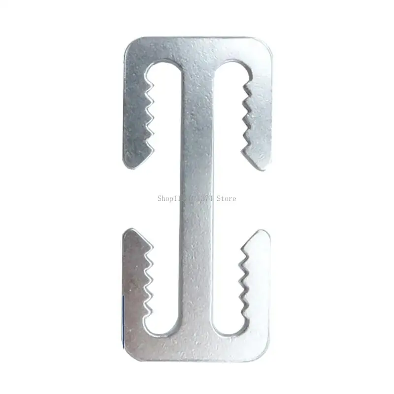 Stainless Steel D Rings Webbing Belts Buckles Connector Rings D Buckles for Sewing Projects, Purse, Handbags Strap