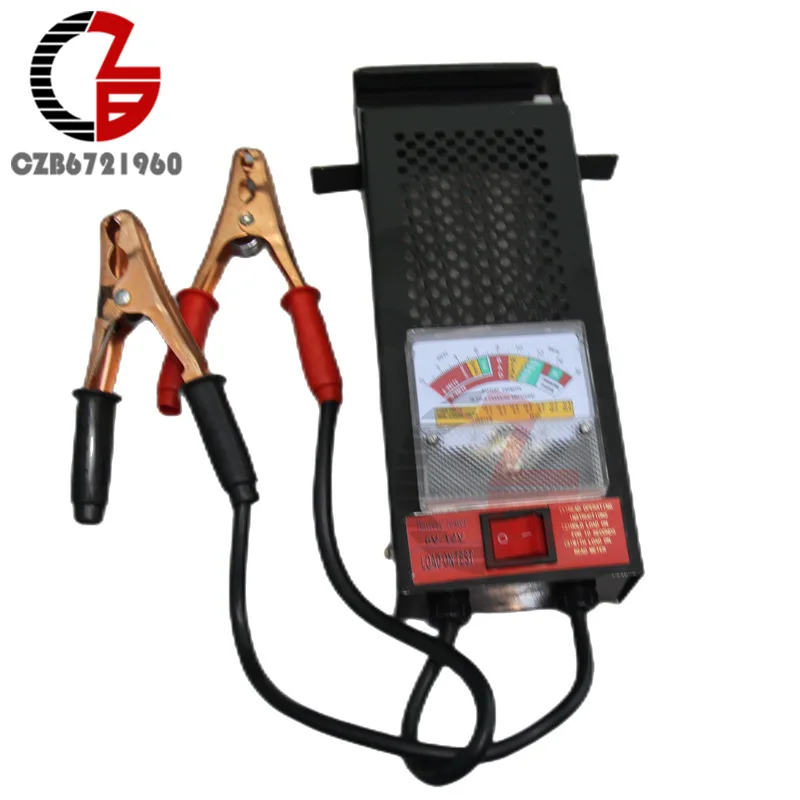 Car Battery Tester 12V 6V 8V 24V CCA Circut Tester Cranking Test Charging Tools BM550 Automotive Battery Analyzer with Switch