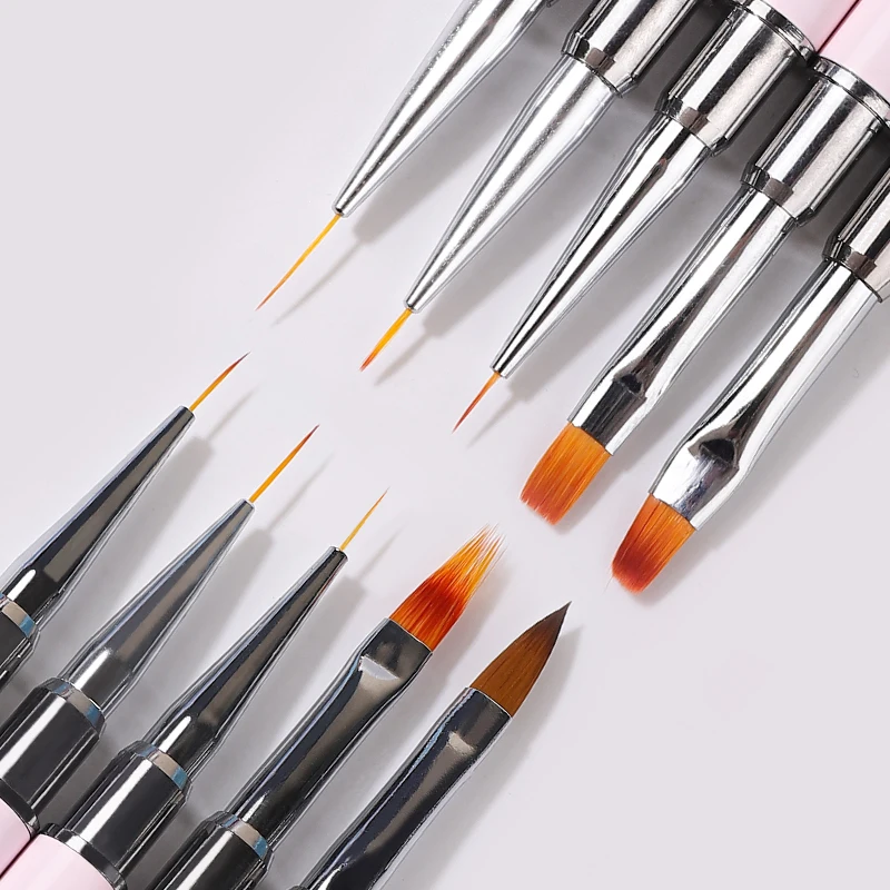 Nail Art Brush Professional Thin Liner for Manicure Decoration Brushes Set Nails French Paint Uv Gel Acrylic Decorating Tools