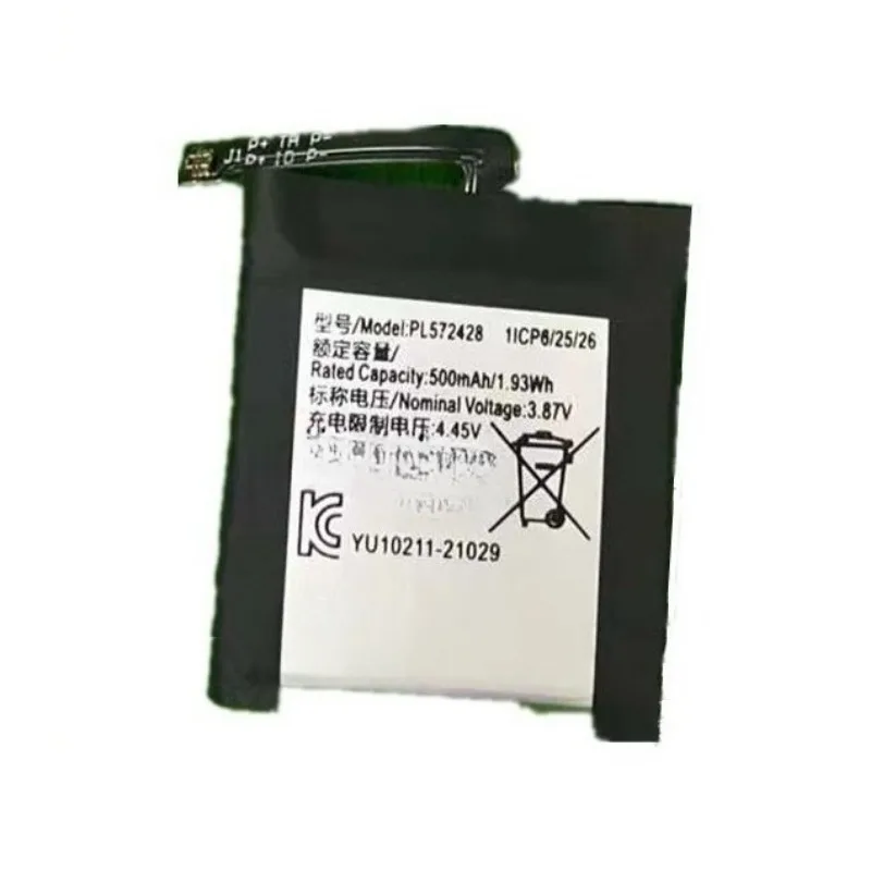 بطارية جديدة عالية الجودة PL572428 3.87 فولت 500 مللي أمبير في الساعة لبطارية ساعة Huami T-REX 2 T-REX Ultra