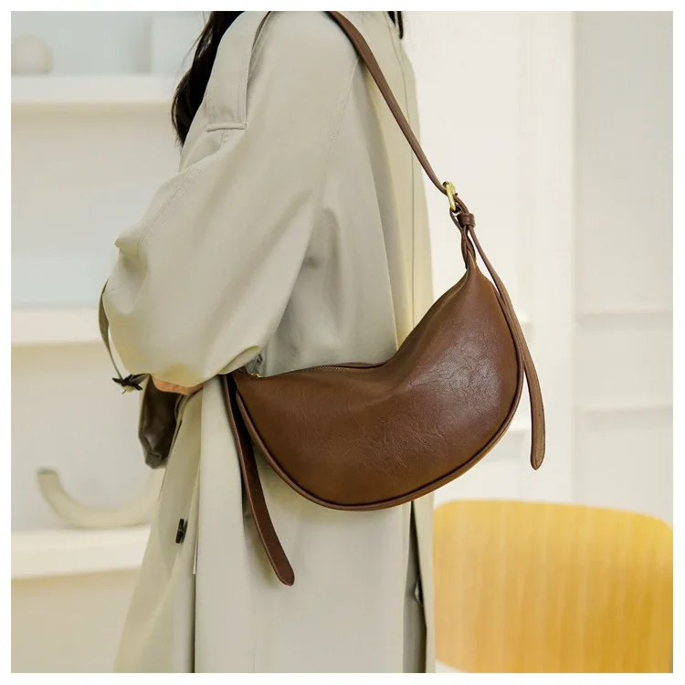 Große Kapazität Luxus Handtaschen Umhängetaschen für Frauen Solide Weiche Schulter taschen Weibliche Casual Reise Hobos tasche Vintage Sac Neue