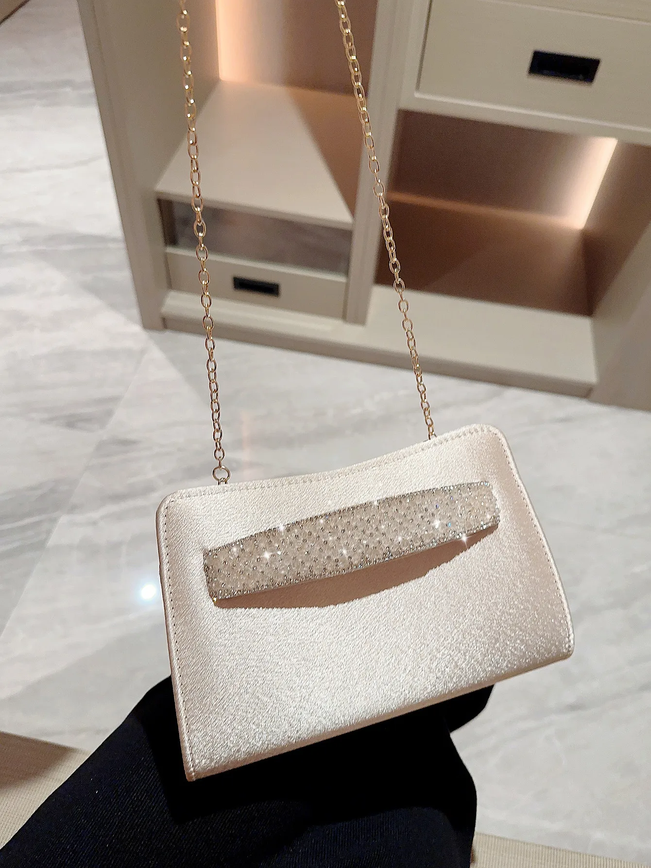 Women\'s Fashion Satin Clutch Bag Evening Bag Dress Bag Evening Bag Clutch Bag Banquet Bag Wedding Bag Party Prom Bag