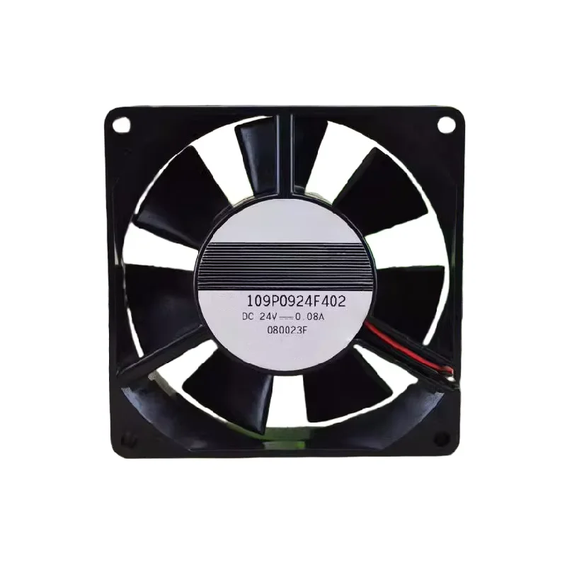 

In Stock Brand New Original 109P0924F402 9cm Fan 9025 24V 0.08A Double Ball Bearing Chassis Fan