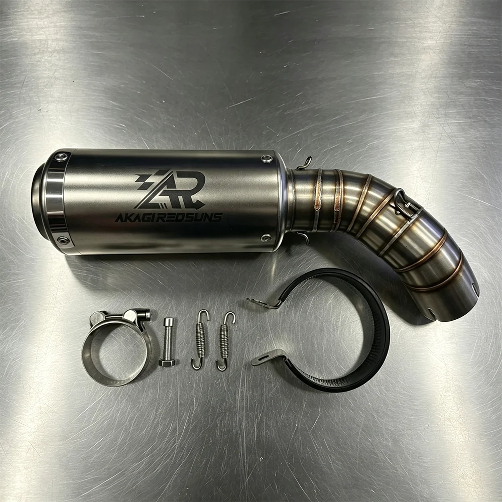 51mm High‑Flow Exhaust Mid Pipe, Durable Stainless Steel Direct Bolt‑On for Kawasaki Z900 Z900E A1 A2 2017‑2023 Motorcycle Mod P