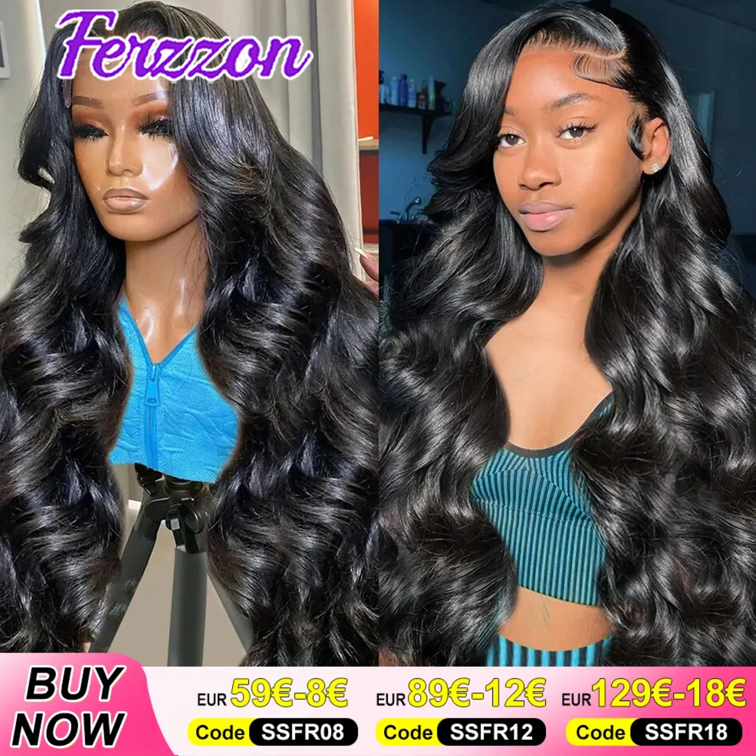 Body Wave Brazilian Human Hair Wig 3 Day Delivery France 13x4 13x6 Lace Front Wig 180 Density 3 Day Delivery Wig With 4x4 Lace Closure for Women