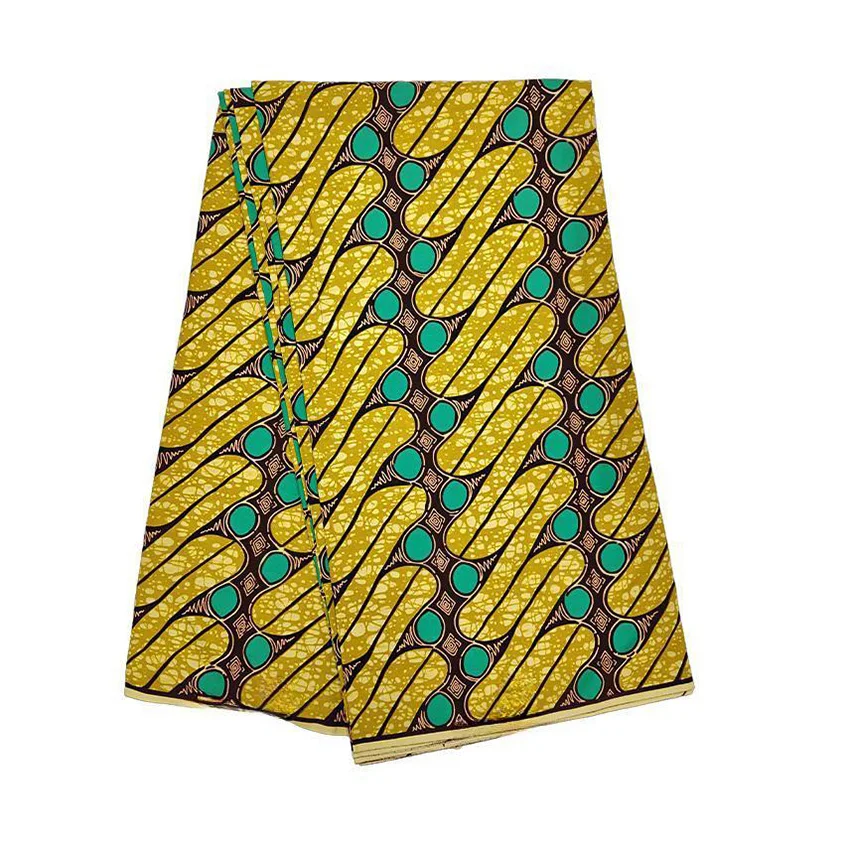 أنقرة نسيج القطن النيجيري الأفريقي Hollandais الهولندية فساتين الشمع الأقمشة المنسوجة #1