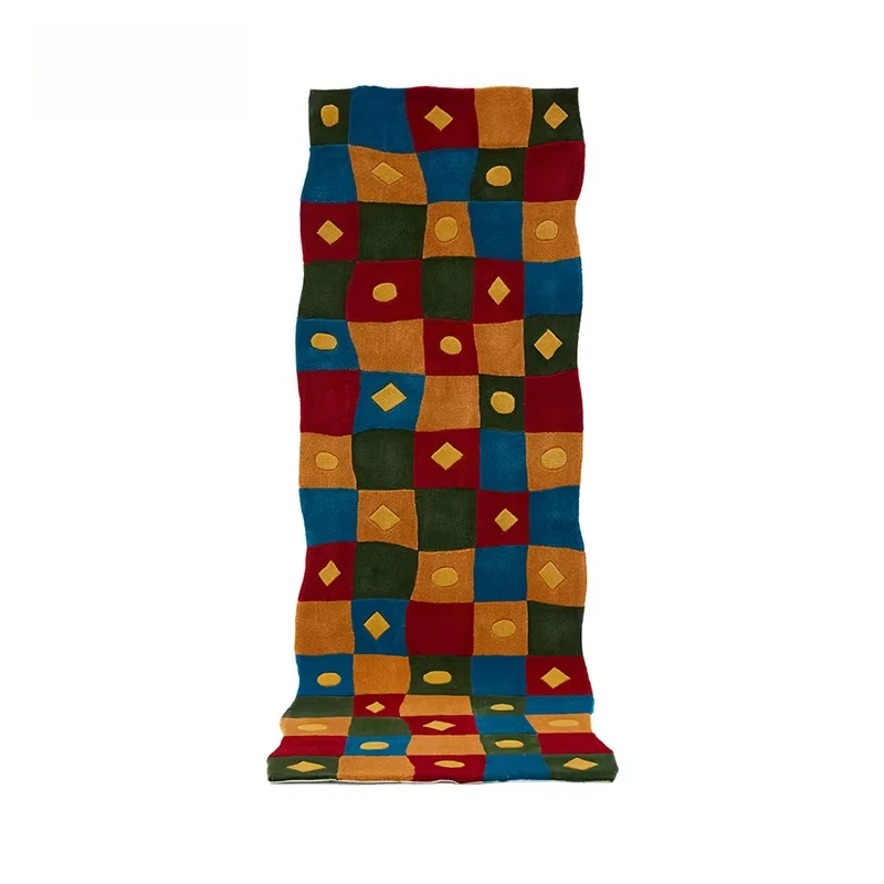 Light luxury high-end carpet, living room bedroom floor mat