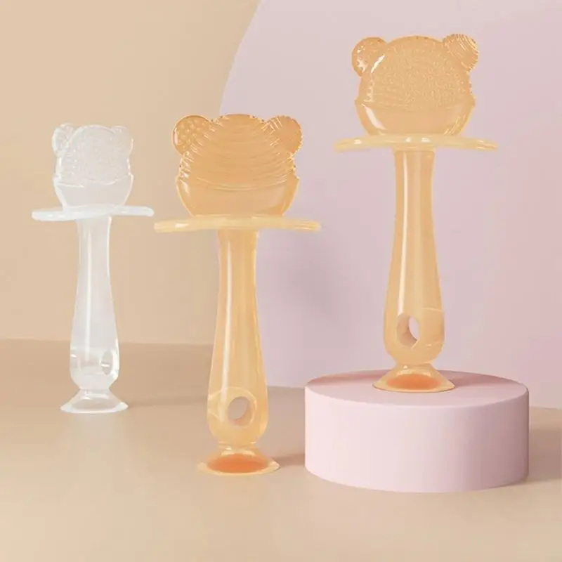 581F Baby Teether Toy Toy Lefing Beying Toy حديثي الولادة مولي مضغ Toy Silicone Teether