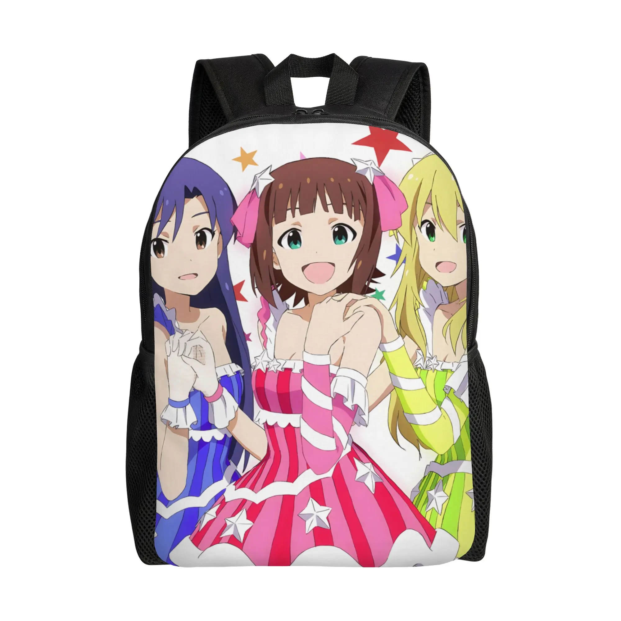 1Piece Backpack Pink New School Year Laptop Bag Camping  I-IDOLM Birthday New Term Starts
