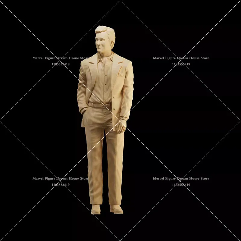 1/64 skala miniaturowa scena lalka biały Model niepanited Hannibal Murdock twarz Mini figurka zabawki modele