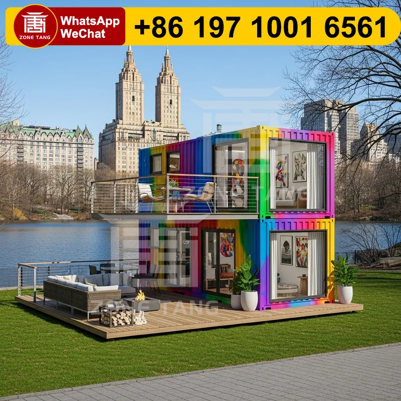 

House Price Modern Shipping Container Home Disaster Relief Customize Color Pre Fabricated Homes Premade Houses Smart Technology