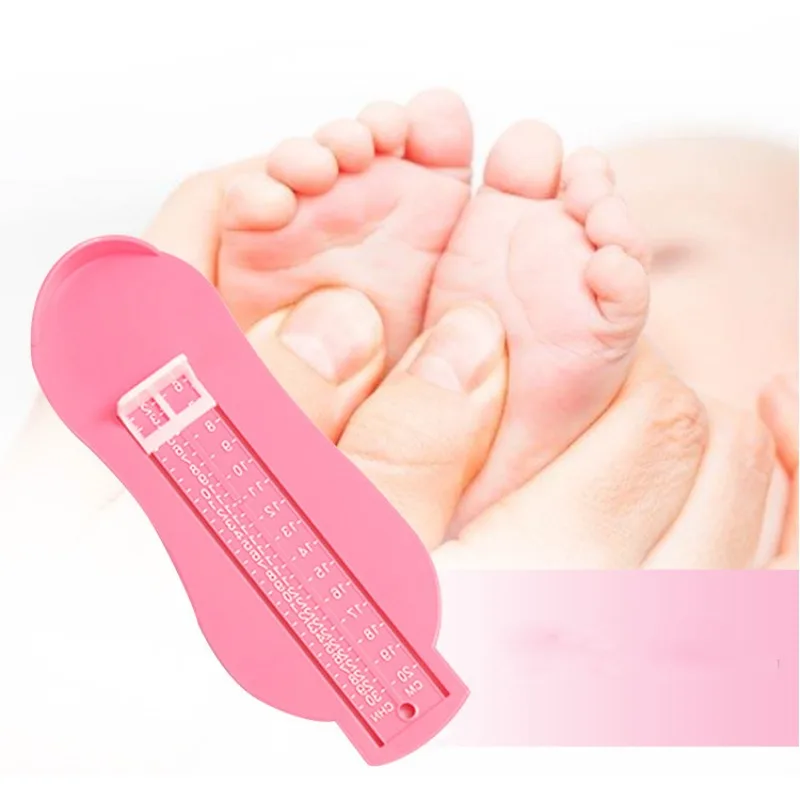 Baby Foot Measure Gauge Kids Shoe Size Measuring Ruler Infant Foot Length Measuring Device Home Use
