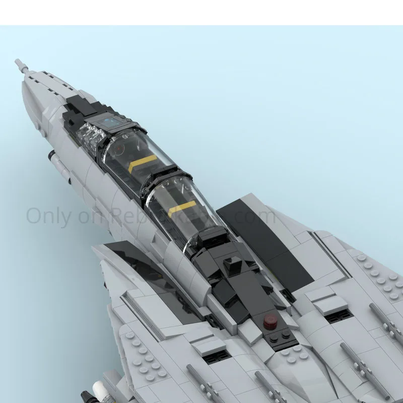 

MOC-241734 Military Grumman F-14 Tomcat Fighter Particle Assembly Aircraft Building Blocks Airplane Model Toy Gift Set 2276PCS