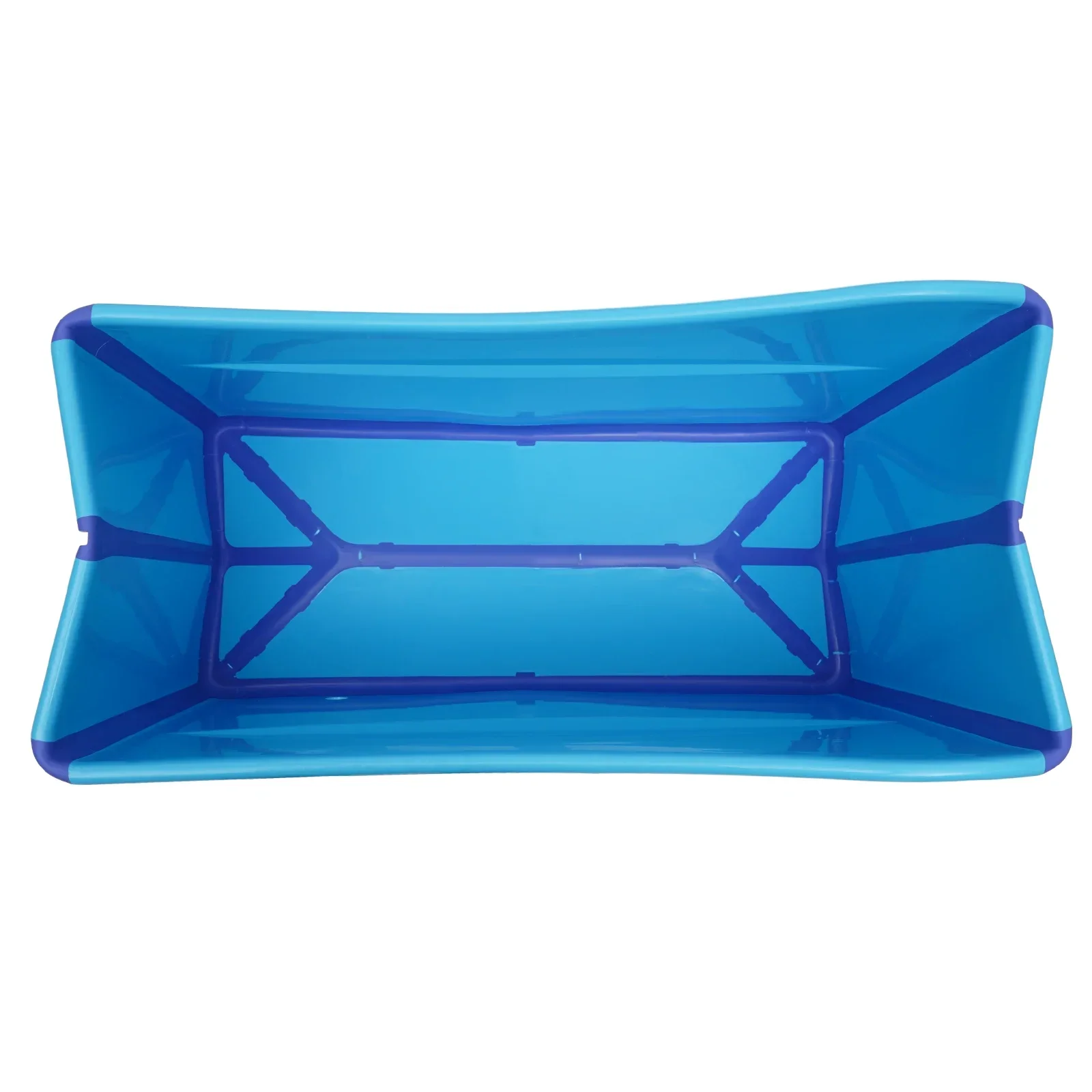 Folding Bathtub Installation-Free Large Size Blue Foldable Bathtub Environment Friendly