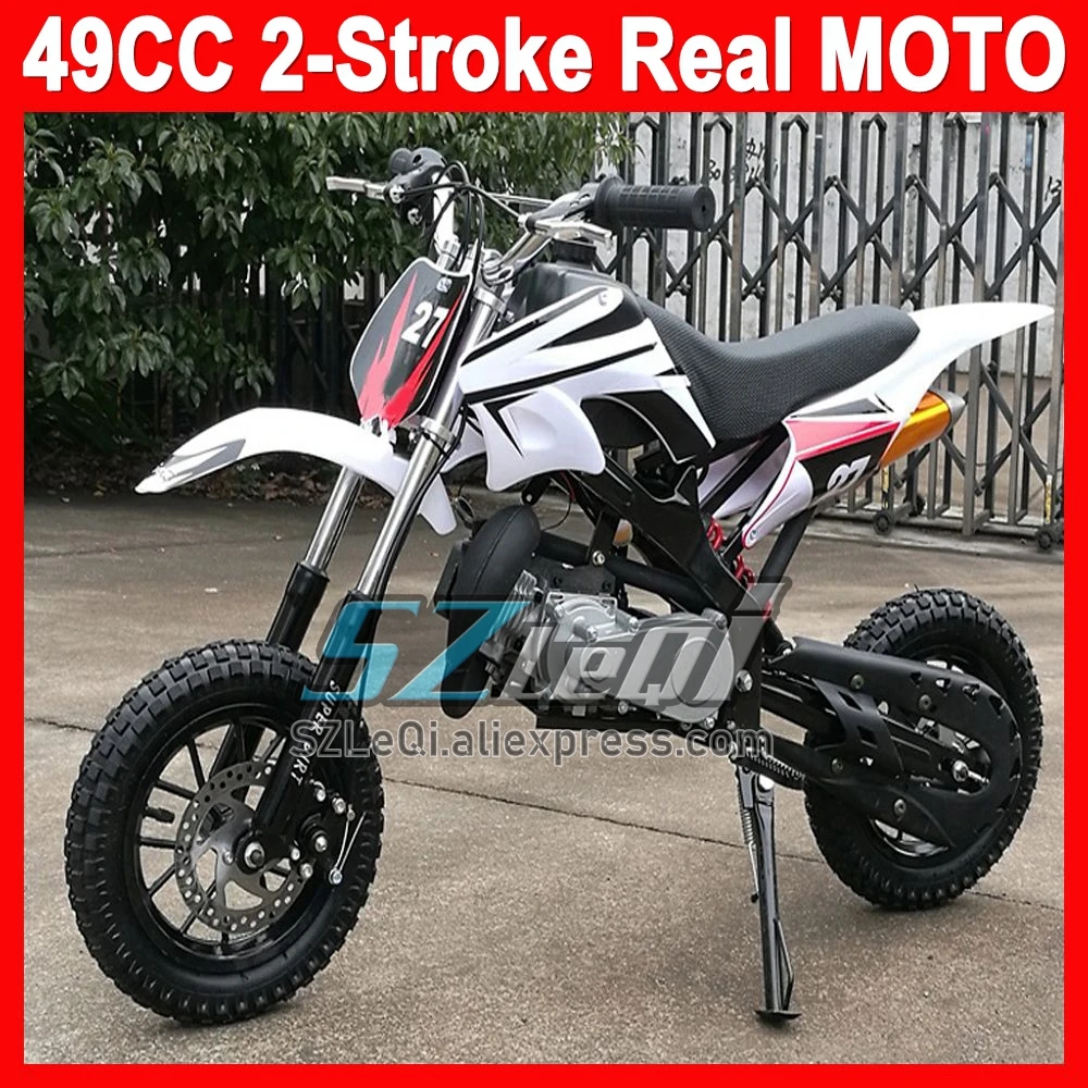 Mini Motorcycle Off-road Vehicle Apollo Mountain 40CC 50CC Dirt Bike Small 2 Stroke Cross Gasoline Children Racing Motorbikes