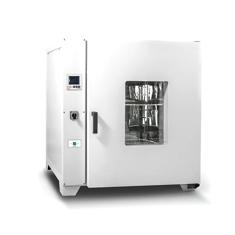 Forced Air Drying Oven LCD Display Horizontal Lab Drying Equipment 54L Stainless Steel Chamber 42*37*35cm Temp. RT 10~200(C)