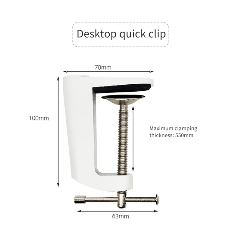 

Lo-ok Rotaries Fly Tying Vise Fly Vise, 360 Degree Rotation Ultra Light Fly Tying Tools Jig Tying Vise C-Clamp Mount